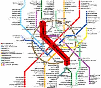 Замоскворецкая линия метро карта метро москвы