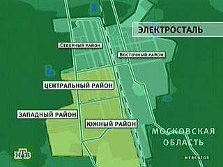 Электросталь район карта