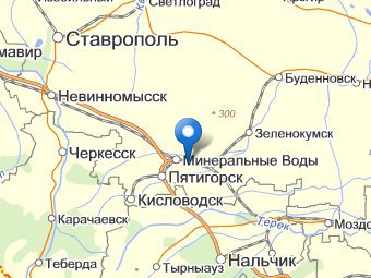 Буденновск минеральные воды карта