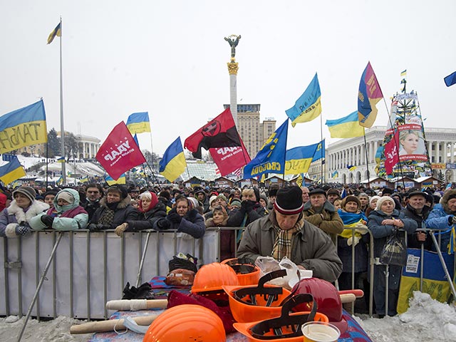 Участники майдана